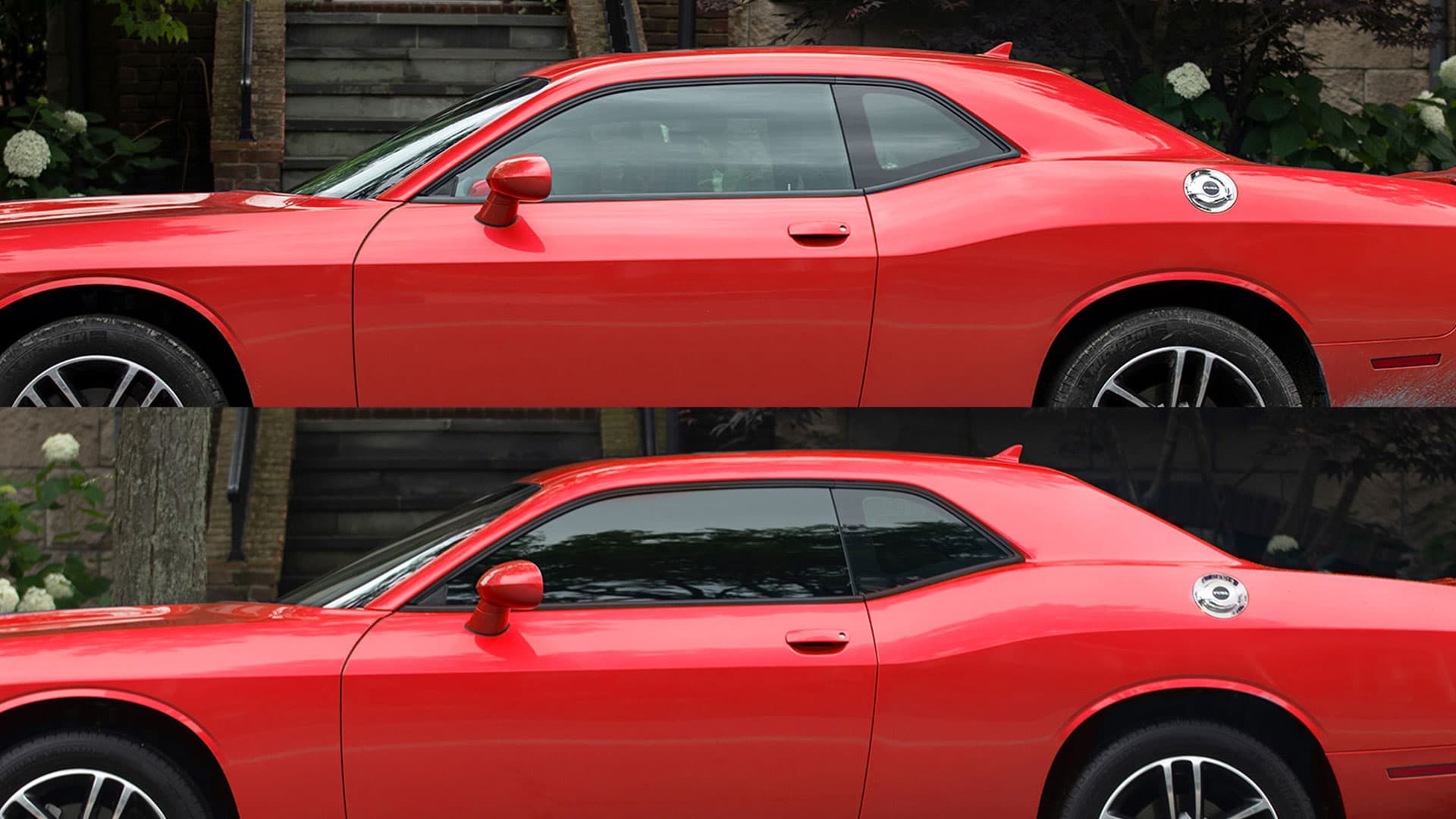 Red Challenger Transformation - After